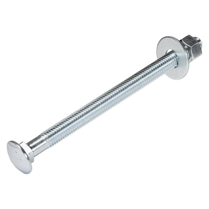 MAKERS BOLT 1/2" x 7" (25 Pack) Zinc Carriage Bolt Kit, Grade 307A by - Image 1